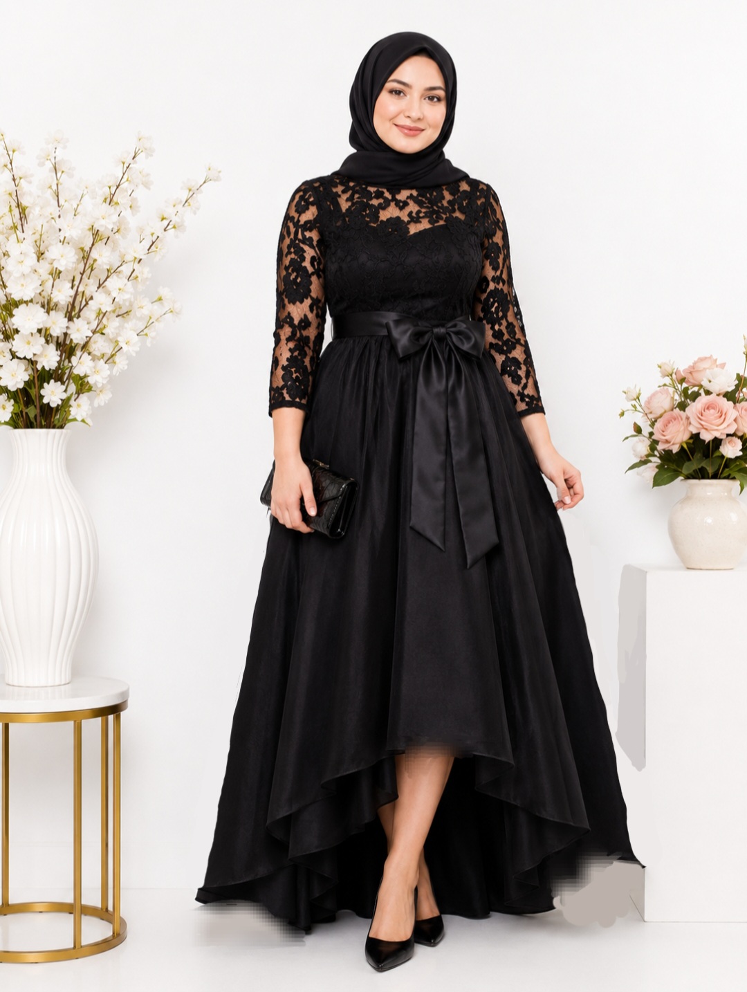 پیراهن ماکسی مجلسی زنانه مدل ریتون کد ۰۲۱۲۰۸۹