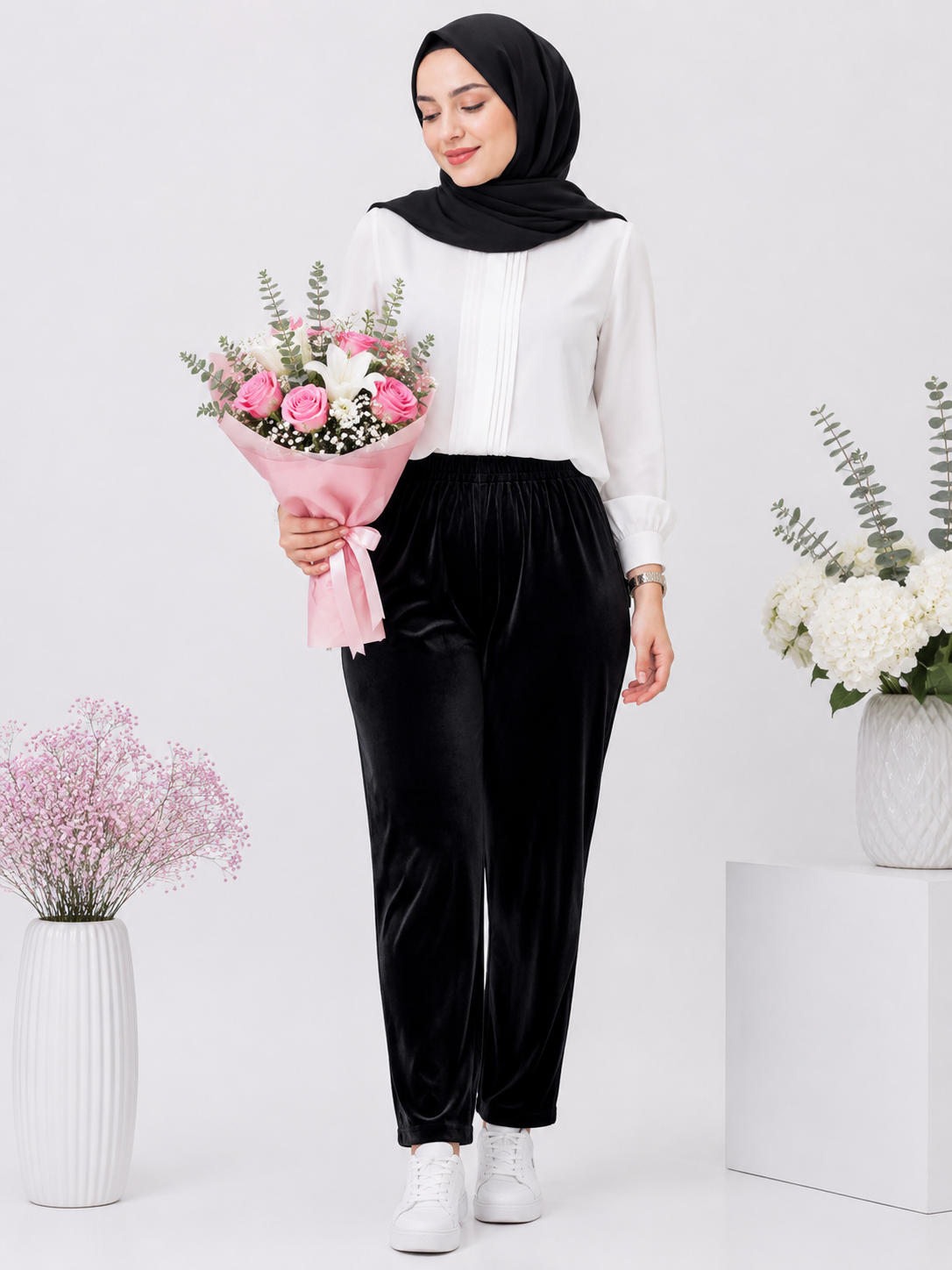 شلوار مخمل زنانه کد ۰۴۱۰۲۹۲