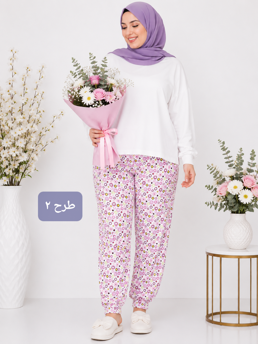 شلوار مخمل زنانه مدل تینا کد ۰۴۱۰۲۸۲