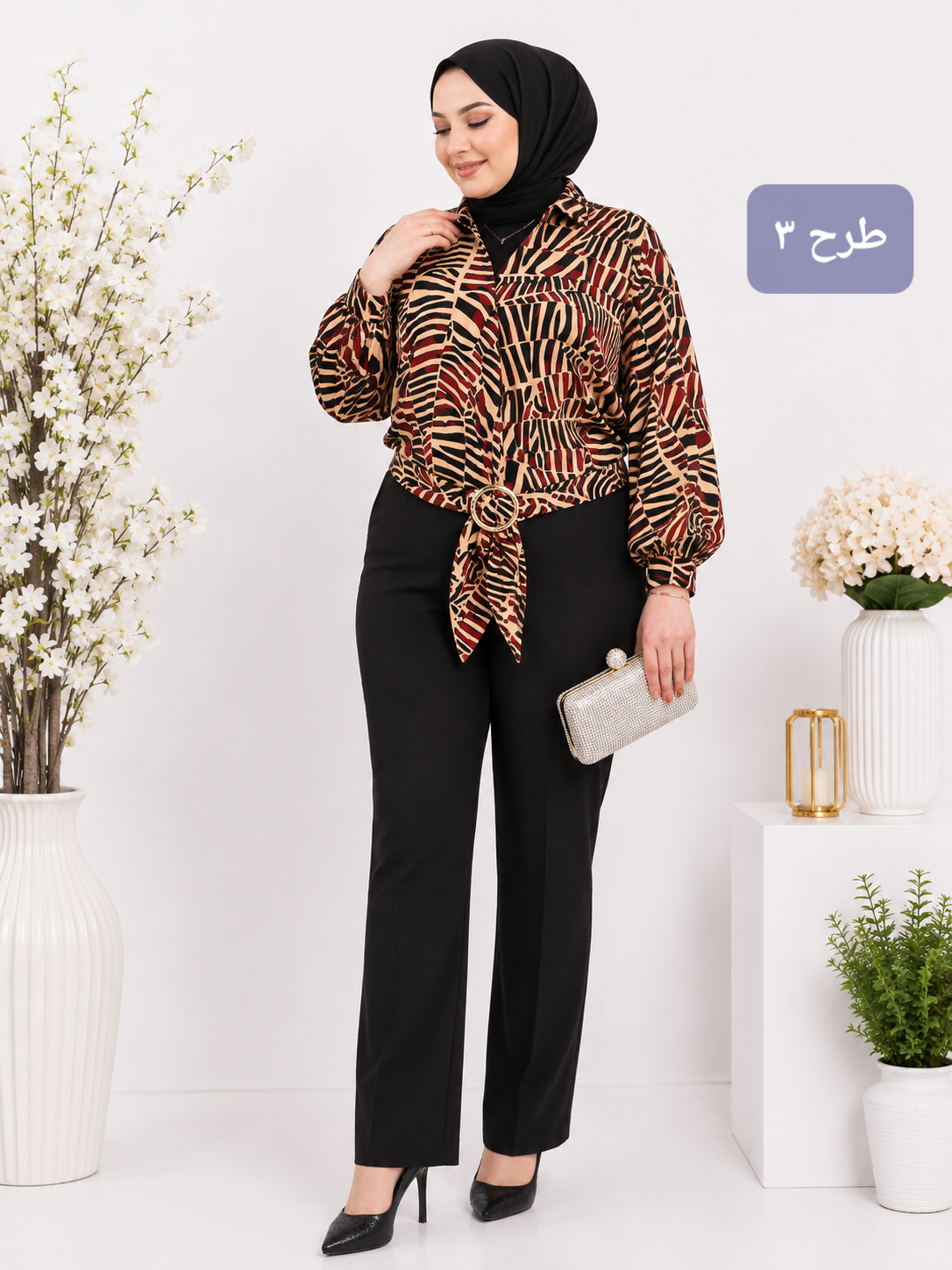 شومیز مجلسی مدل دلناز کد ۰۳۱۲۲۲۳