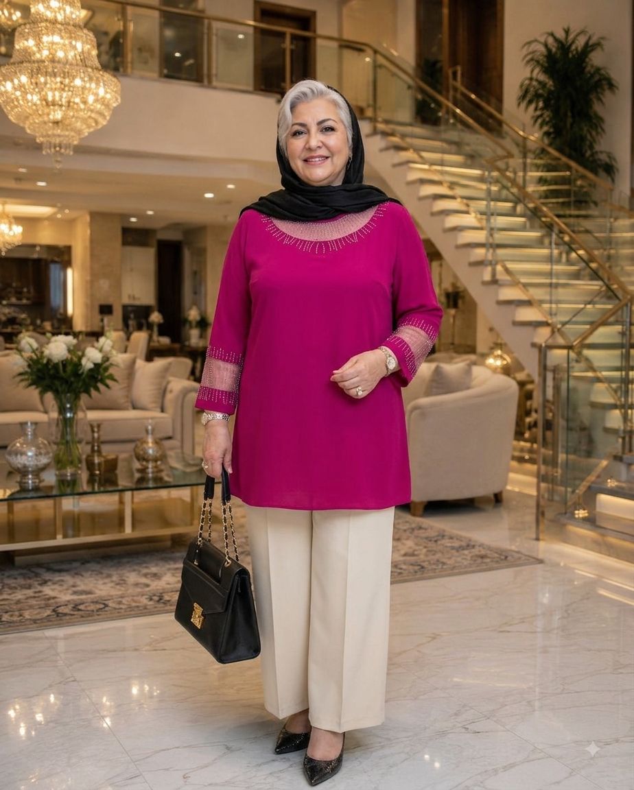 شومیز مجلسی زنانه الیزا کد ۰۲۱۰۰۷۲