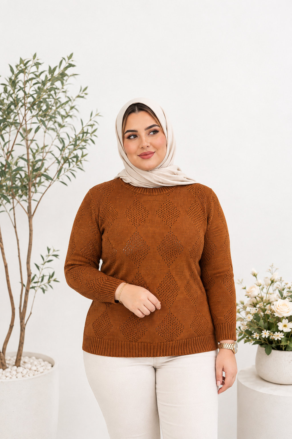 بلوز بافت زنانه مدل روژان کد ۰۵۰۷۱۶۱
